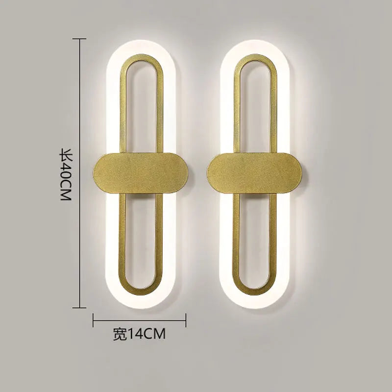background wall led lamp