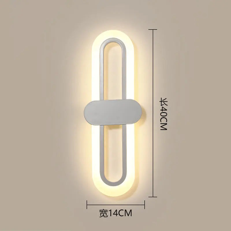 background wall led lamp
