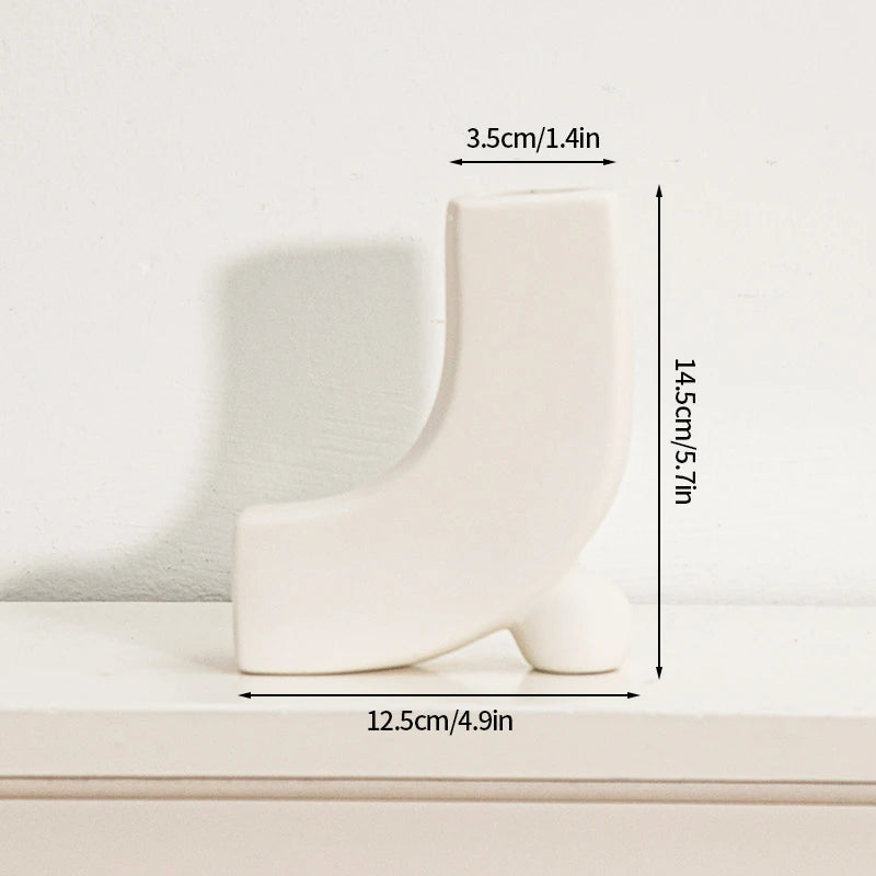 Ivory Bloom Vessel