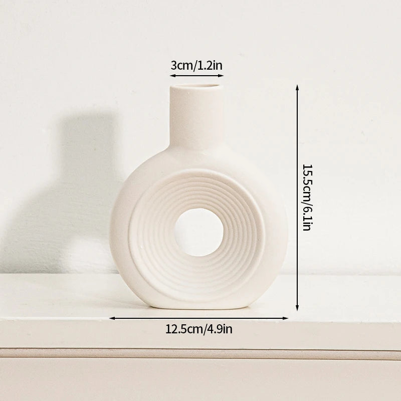 Ivory Bloom Vessel