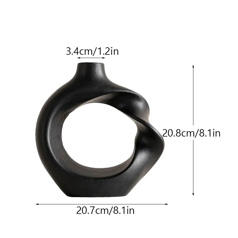 Modern Twisted Vase