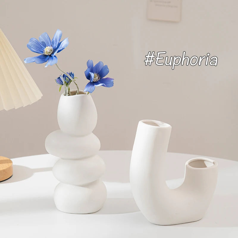 Ivory Bloom Vessel