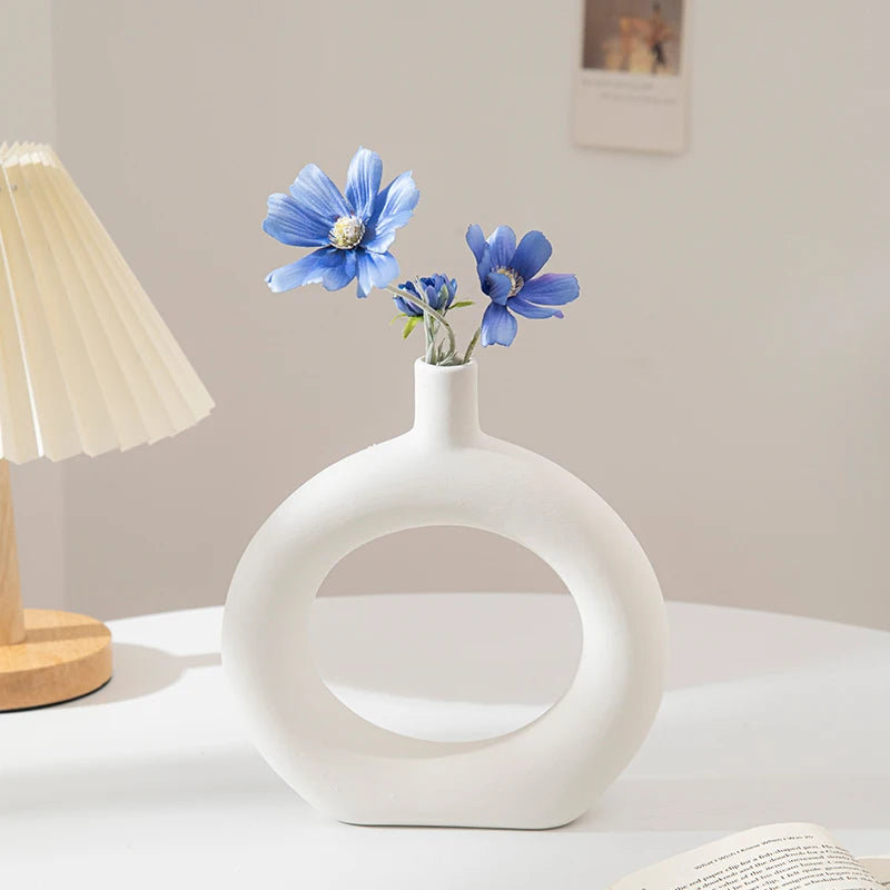 Ivory Bloom Vessel