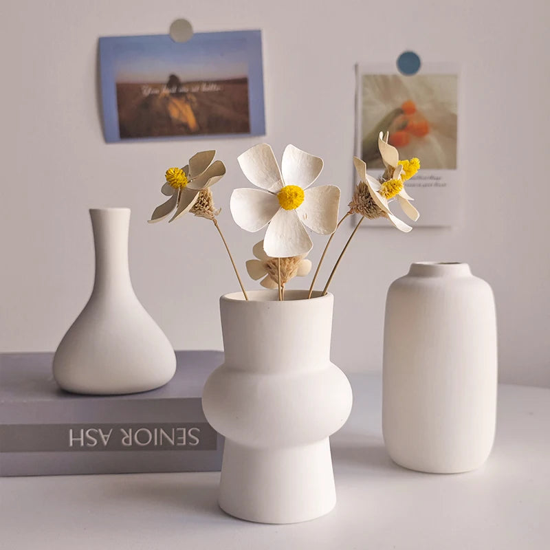 Ivory Bloom Vessel