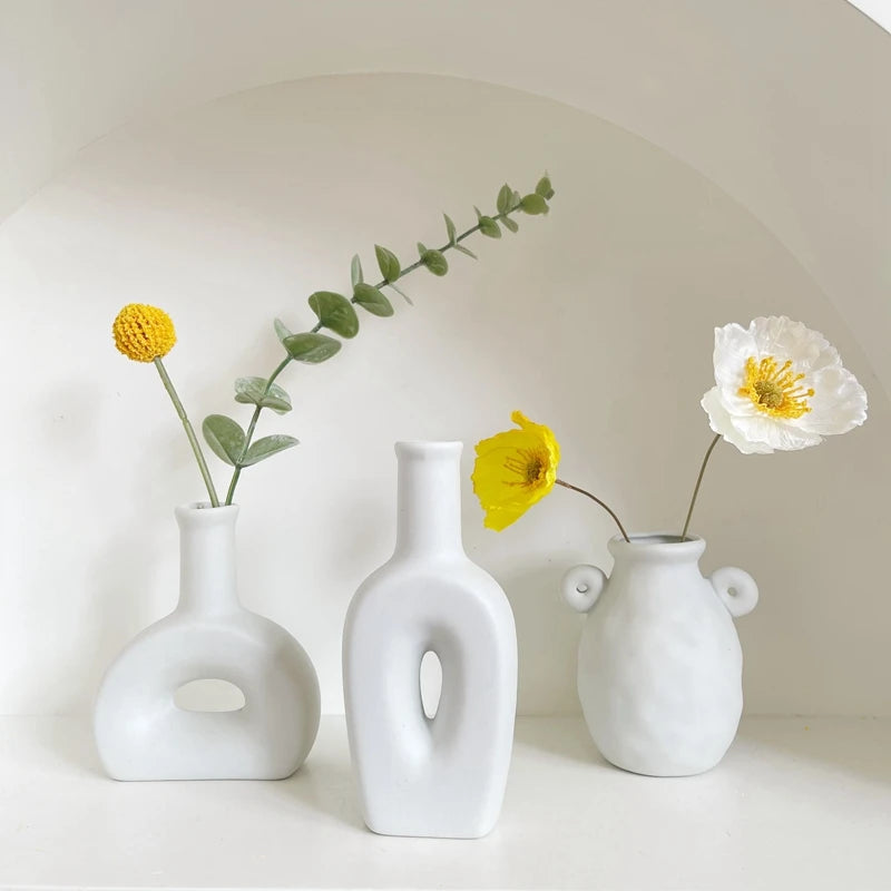 Ivory Bloom Vessel