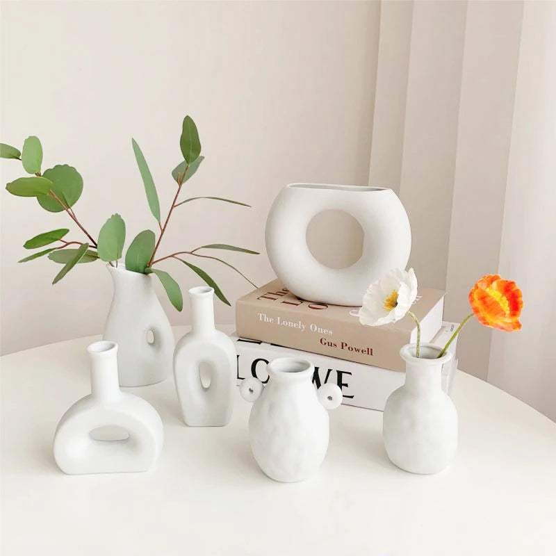 Ivory Bloom Vessel