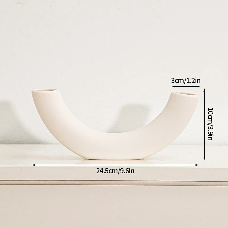 Ivory Bloom Vessel