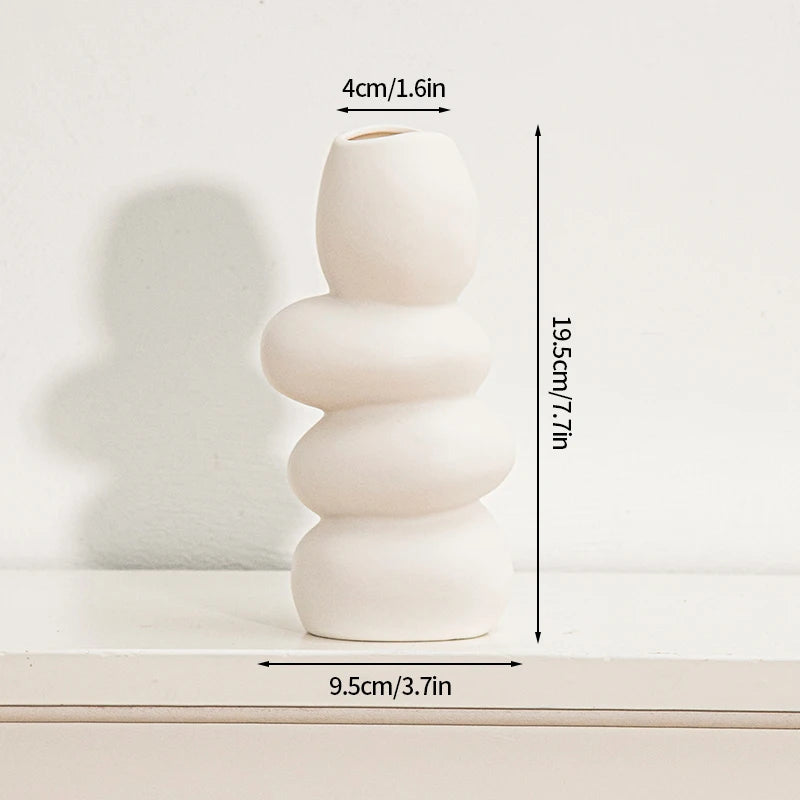 Ivory Bloom Vessel
