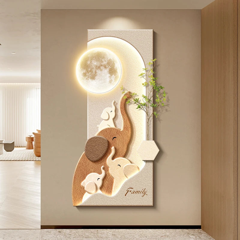Elegant LED Elephant