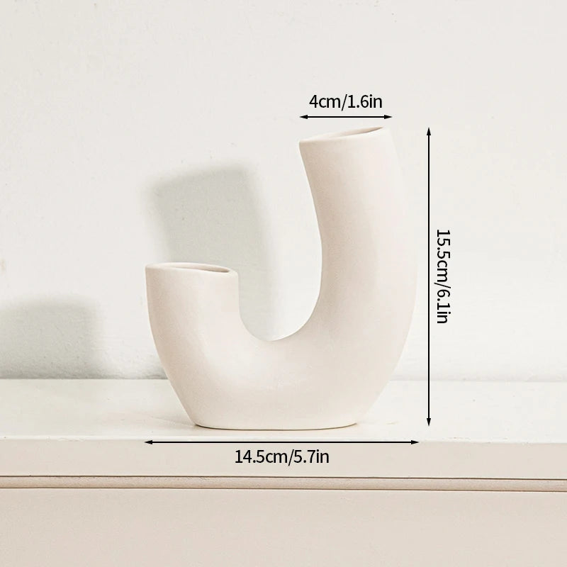 Ivory Bloom Vessel