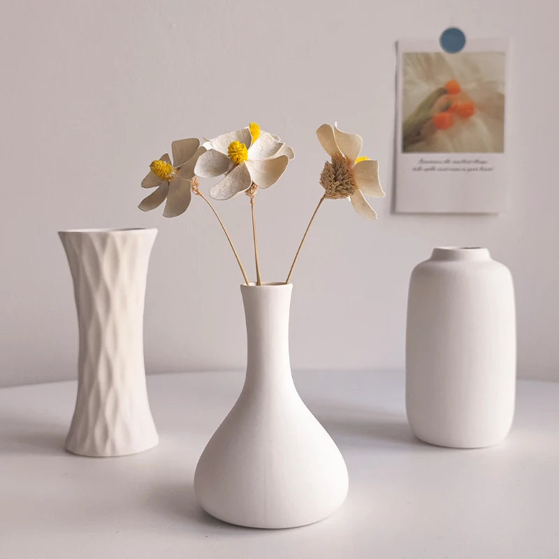 Ivory Bloom Vessel