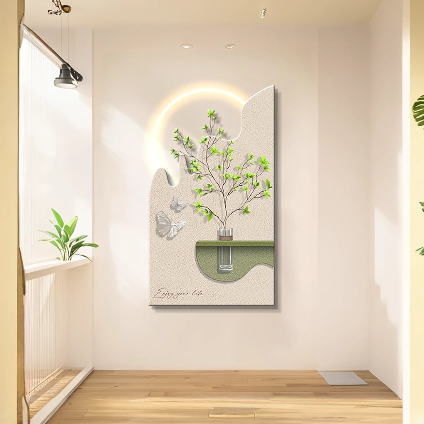 Graceful Light Mural