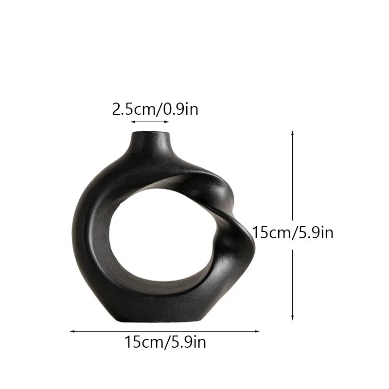 Modern Twisted Vase