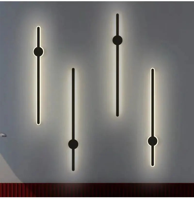 Strip wall lamp