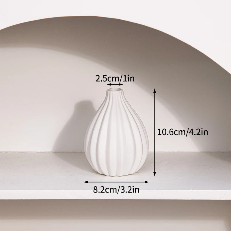 Ivory Bloom Vessel