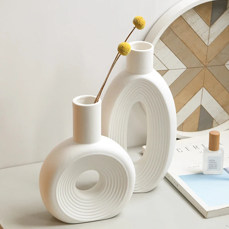 Ivory Bloom Vessel