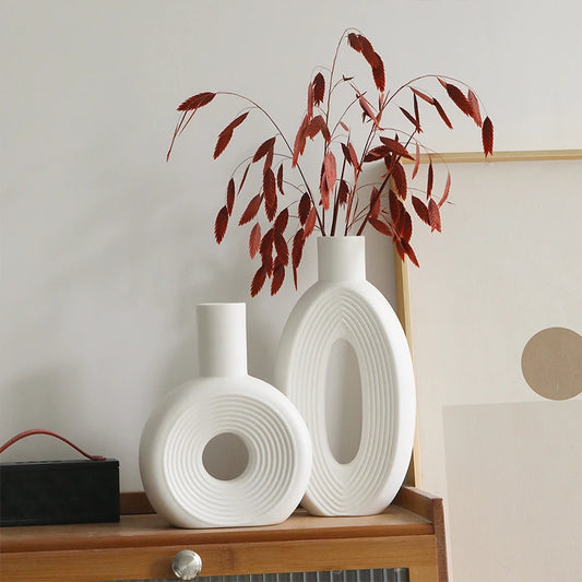 Ivory Bloom Vessel