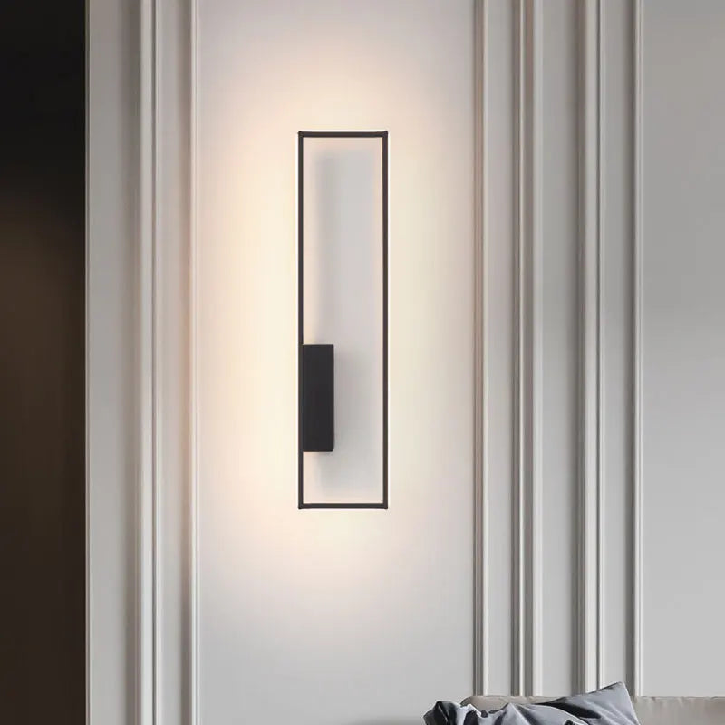 Nordic square wall lamp