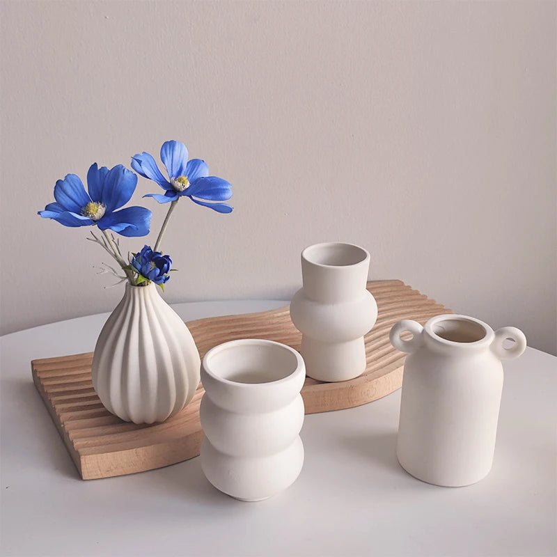 Ivory Bloom Vessel