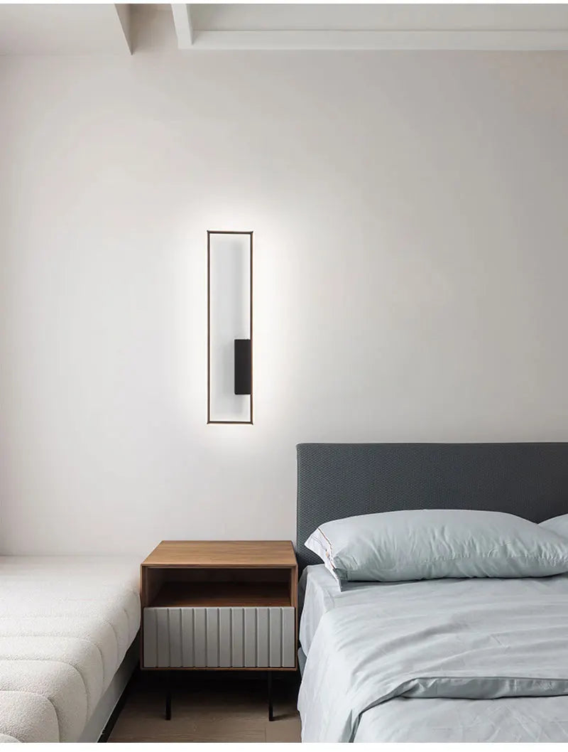 Nordic square wall lamp