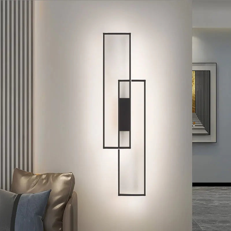 Nordic square wall lamp