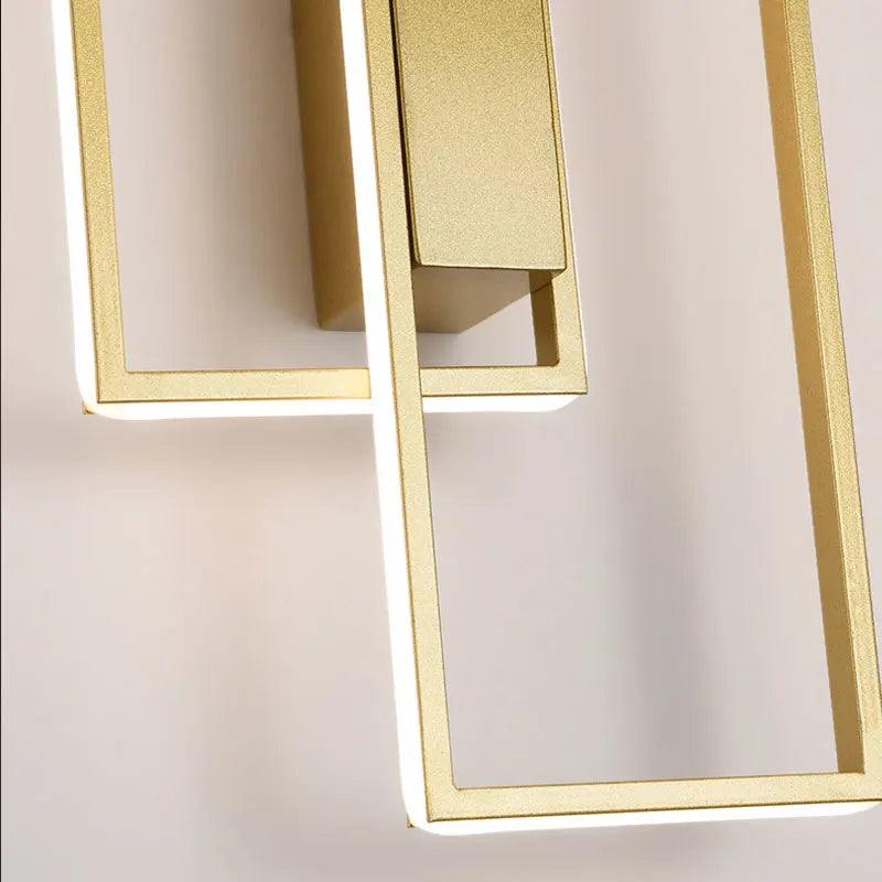 Nordic square wall lamp