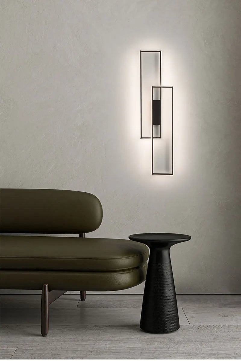 Nordic square wall lamp