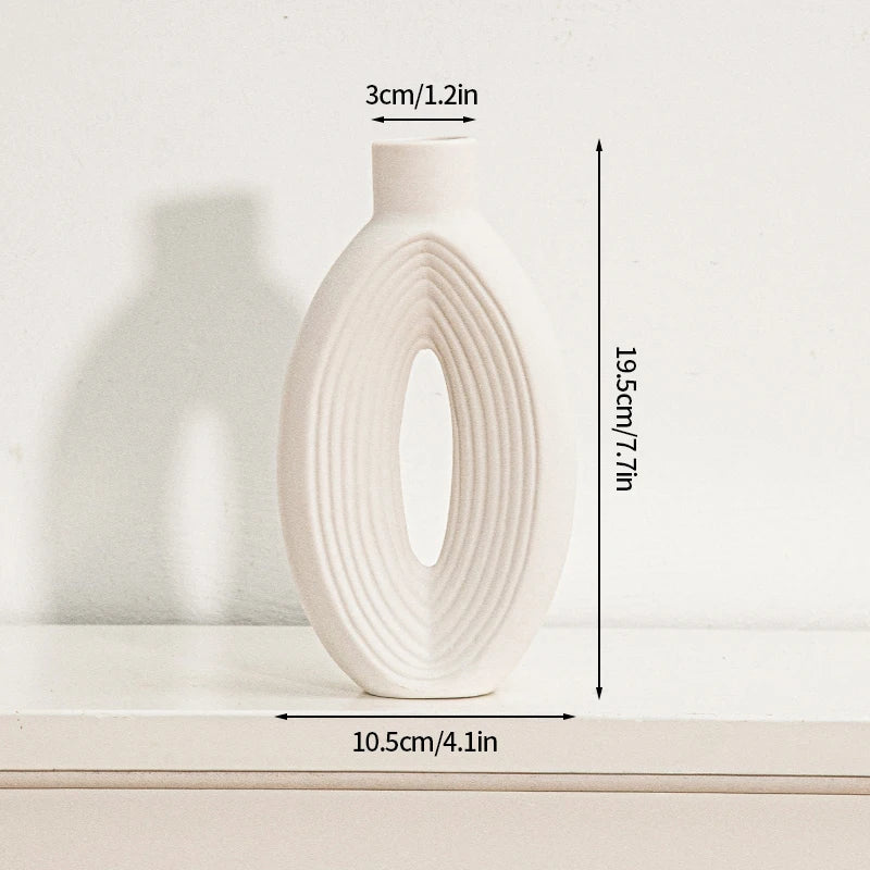 Ivory Bloom Vessel